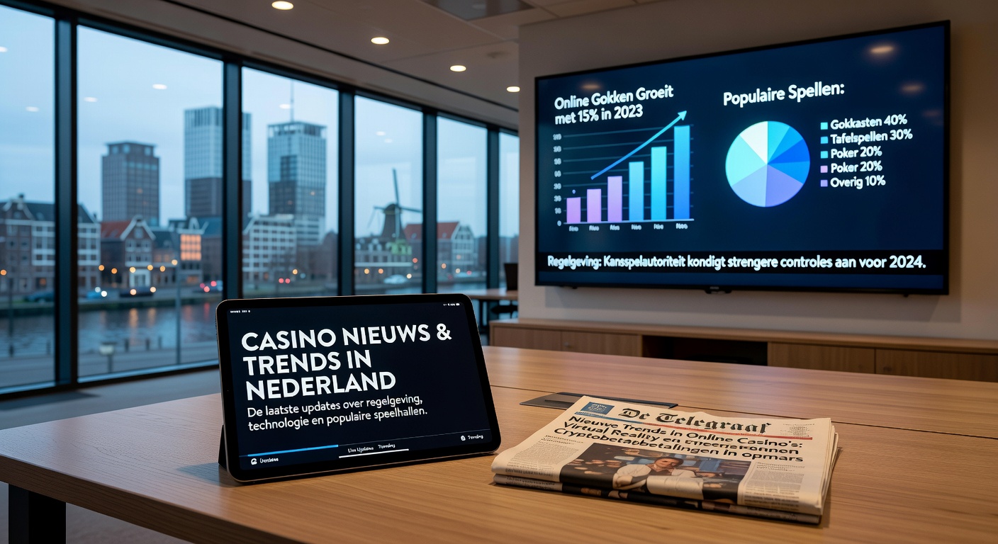 Logo van de Kansspelautoriteit met een stapel eurobiljetten en een verbodsbordje voor illegale gokken, symboliserend de zware boete