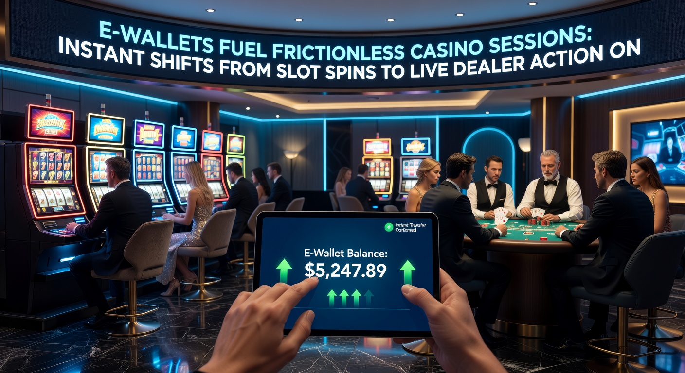 Grafiek met e-wallet transactiesnelheden in mobiele casinos, slots en live dealers naast elkaar