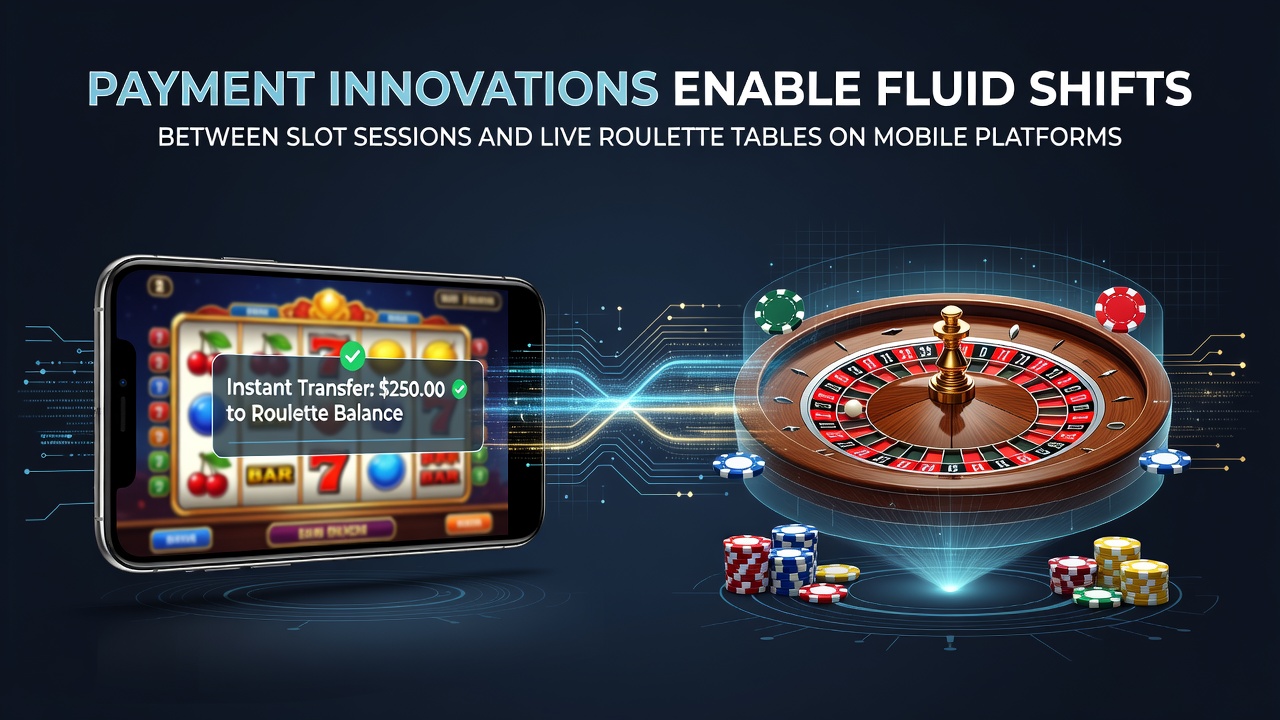 Mobiele betalingsinnovaties die naadloze shifts tussen slots en live roulette mogelijk maken