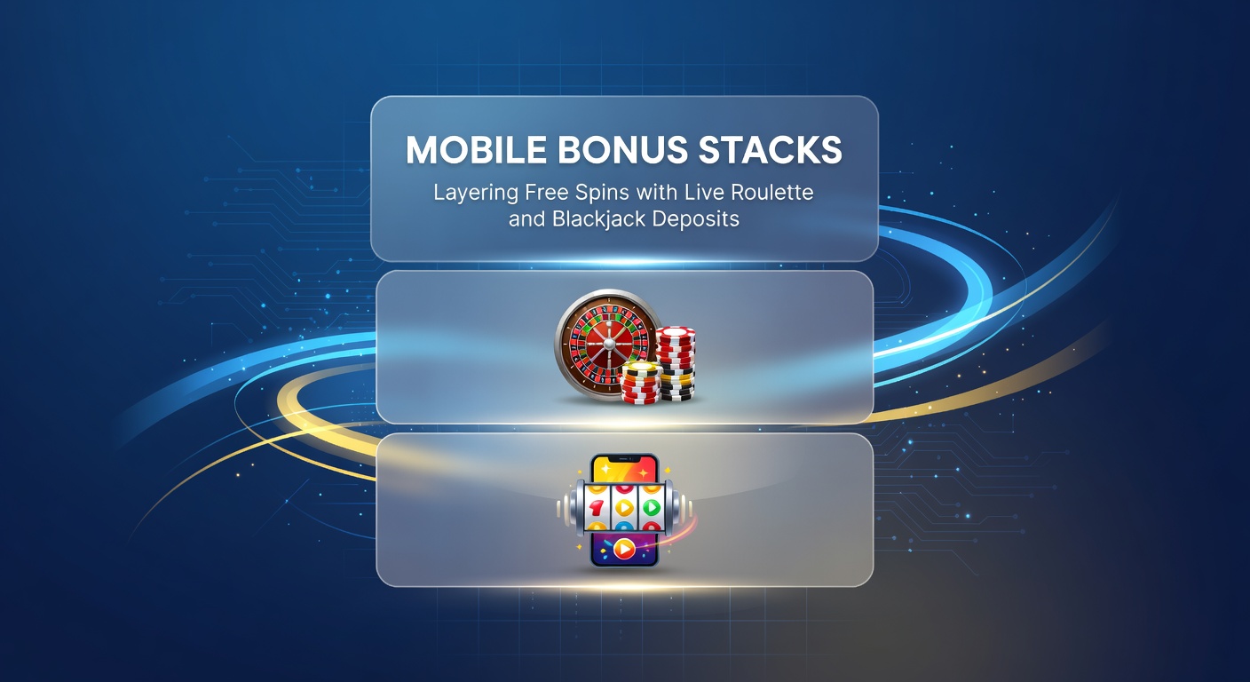 Smartphone met gestapelde casino bonussen, free spins en live roulette tafels op scherm