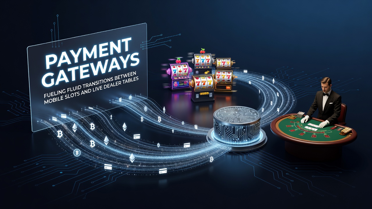 Betaalpoorten die mobiele overgangen tussen slots en live spellen ondersteunen